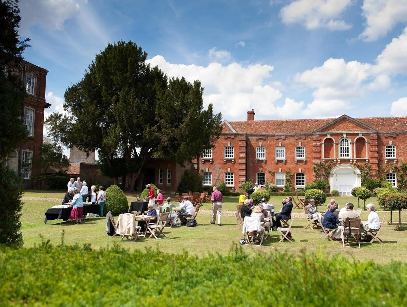 Chicheley Hall Esterno foto